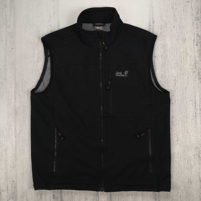 Jack Wolfskin męska kamizelka softshell L bezrękawnik na misiu
