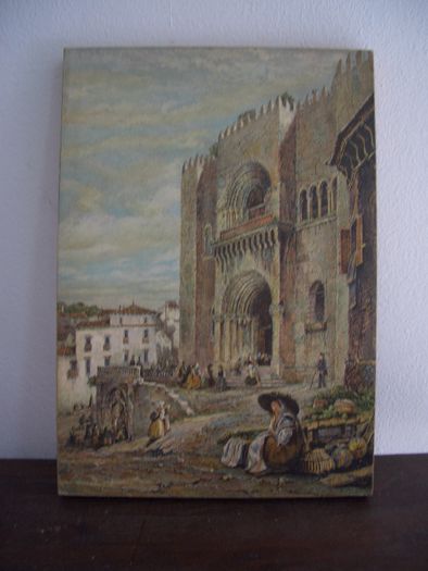 Quadro em madeira - Cidade do Porto