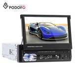 Radio 1din 7 polegadas ecrã Retrátil bluetooth SD/USB/AUX/FM + Câmara