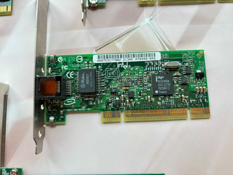 Звукова карта CMI8738 PCI, Сетевая карта Intel Ethernet Мережева карта