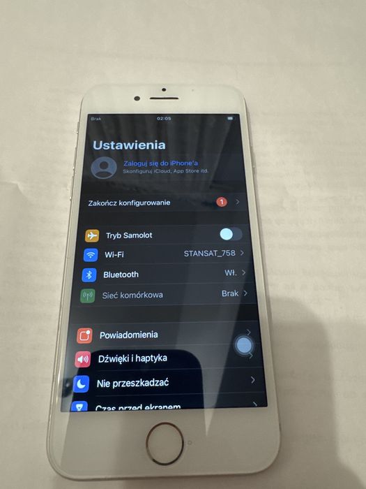 Iphone 8 64 gb white piękny