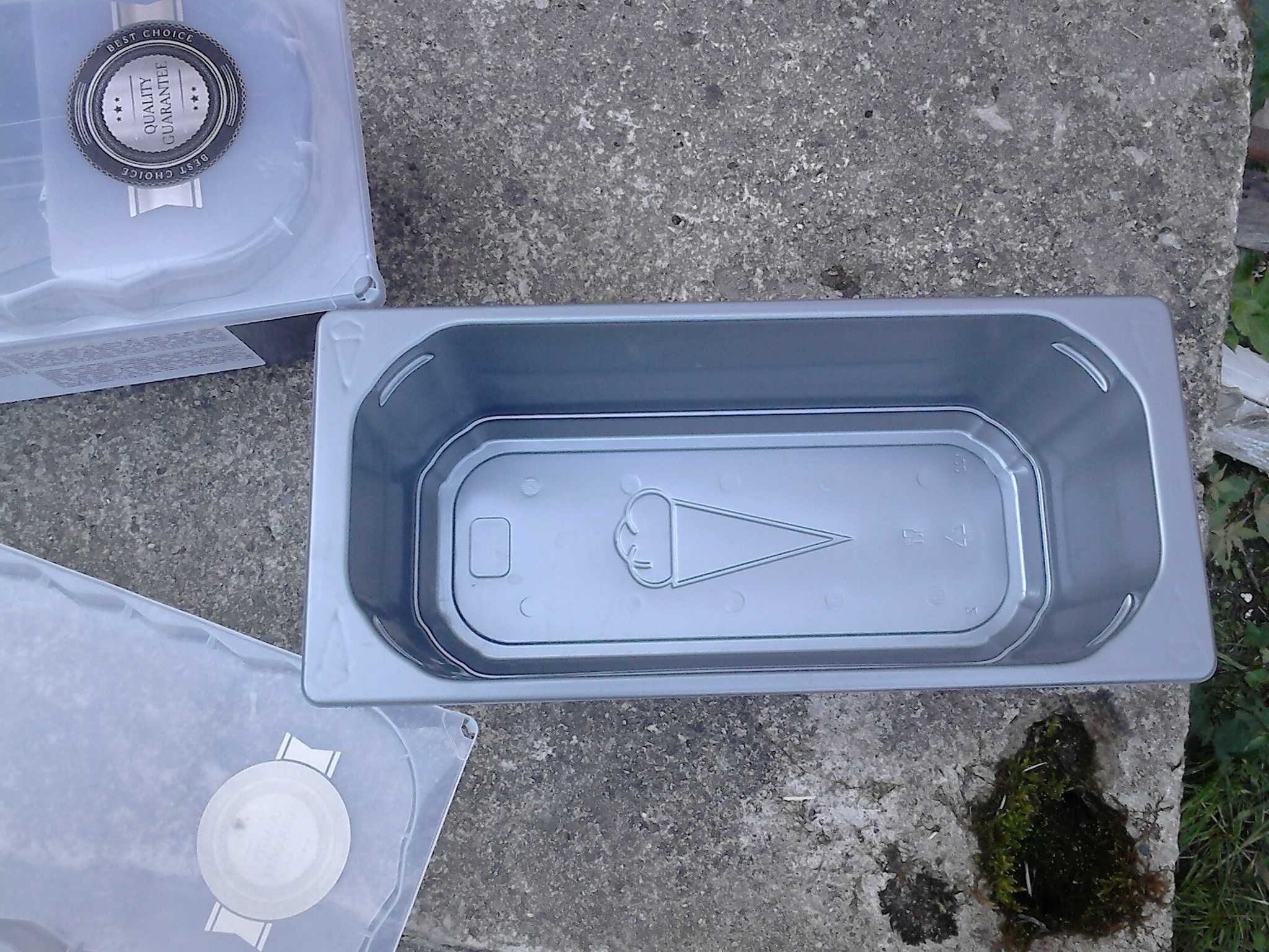 Pojemnik kuweta plastikowa do lodów przetworów garażu 5l doniczka