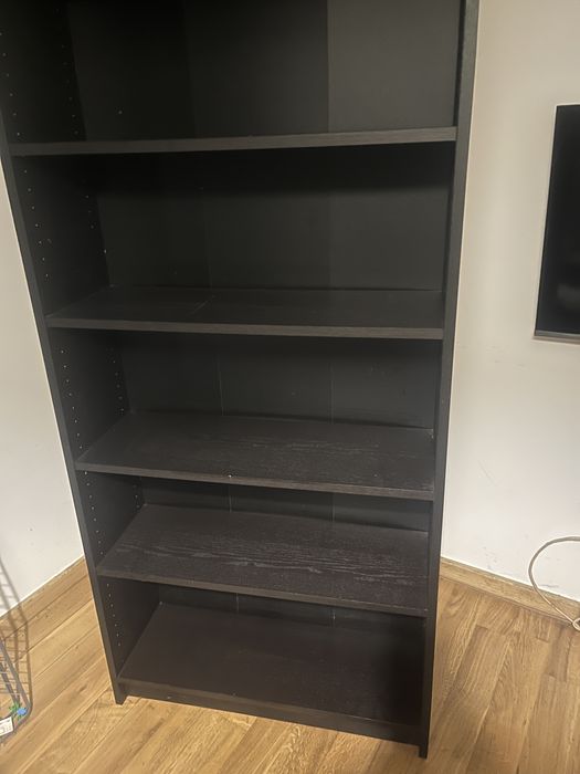 Regał ikea czarny billy