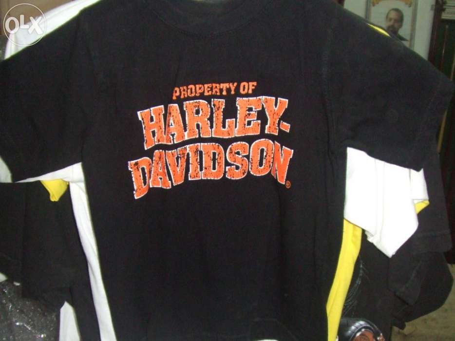 Tshirt harley davidson criança