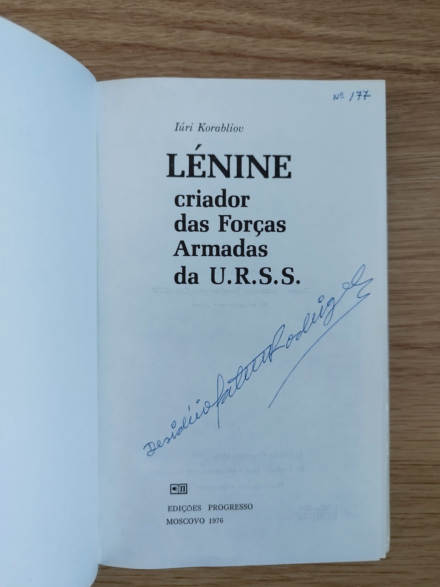 Livro: Lenine Criador das Forças Armadas da U.R.S.S