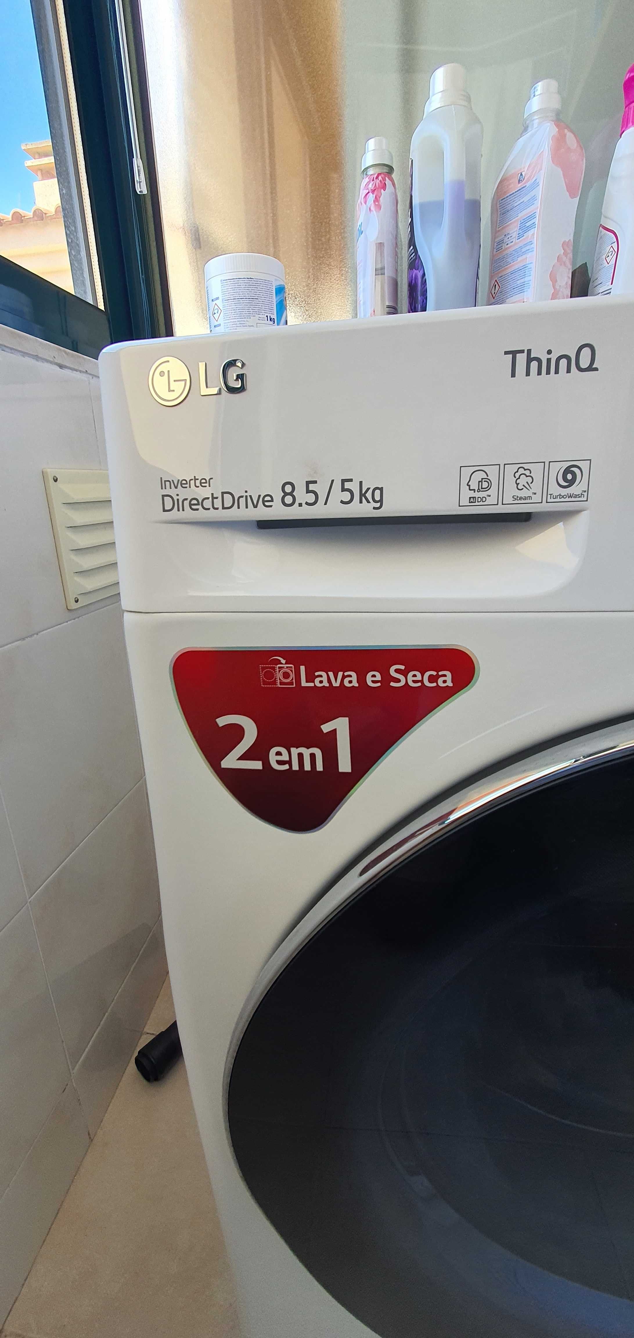 maquina lavar e secar roupa LG 2 em 1 8.5 Kg