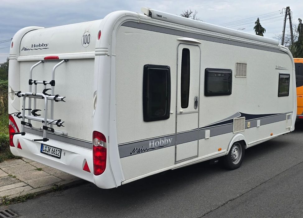Hobby de Luxe 560 KMFE  Przyczepa kempingowa Hobby de Luxe 560 KMFE