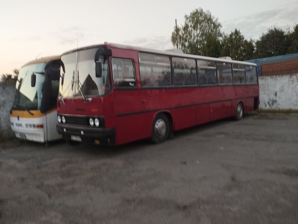 Автобус Ікарус на ходу