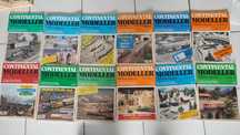 32 Revistas Continental Modeller - Miniaturas de Comboios
