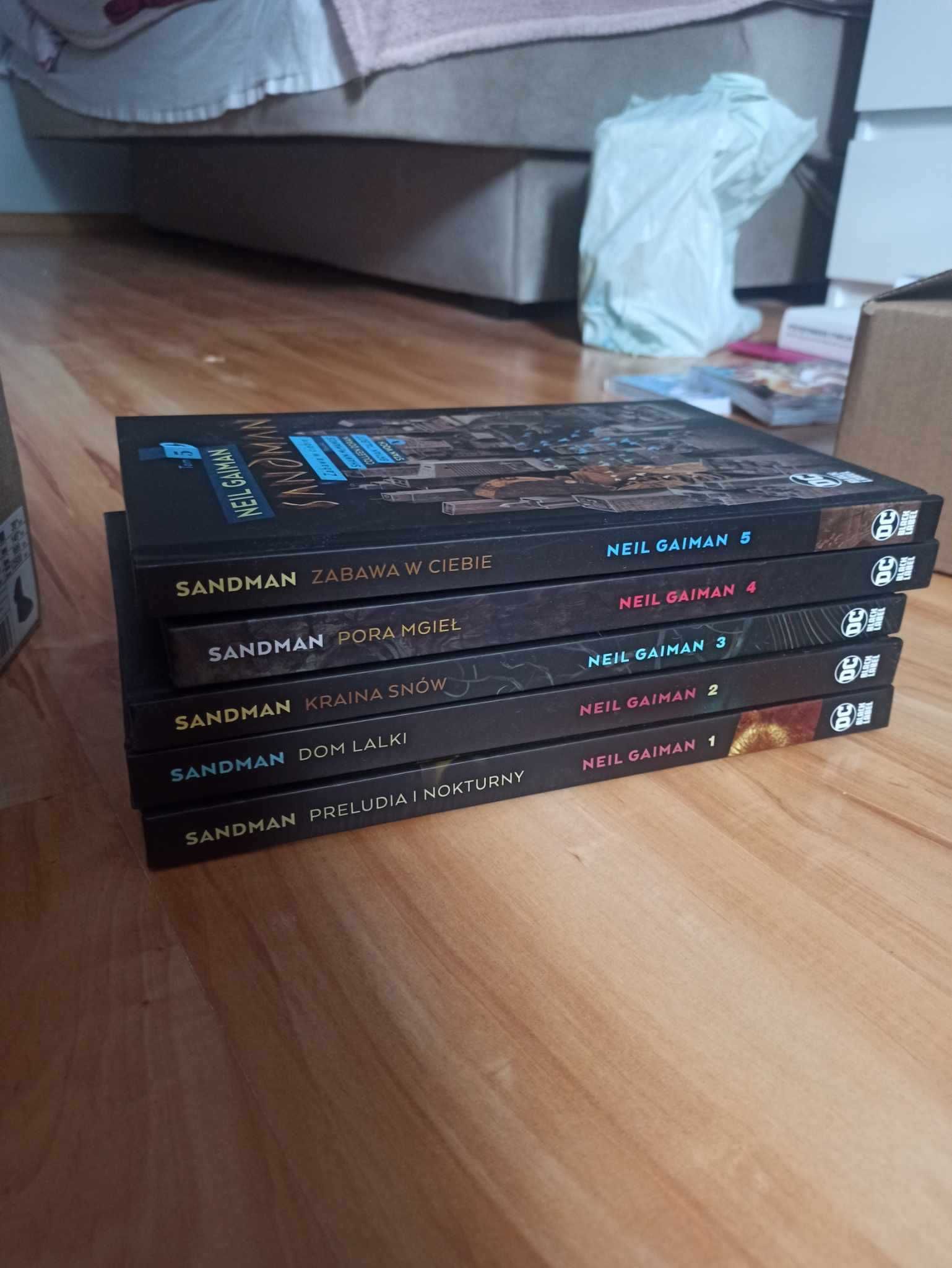 Sandman tomy 1-5 komiks