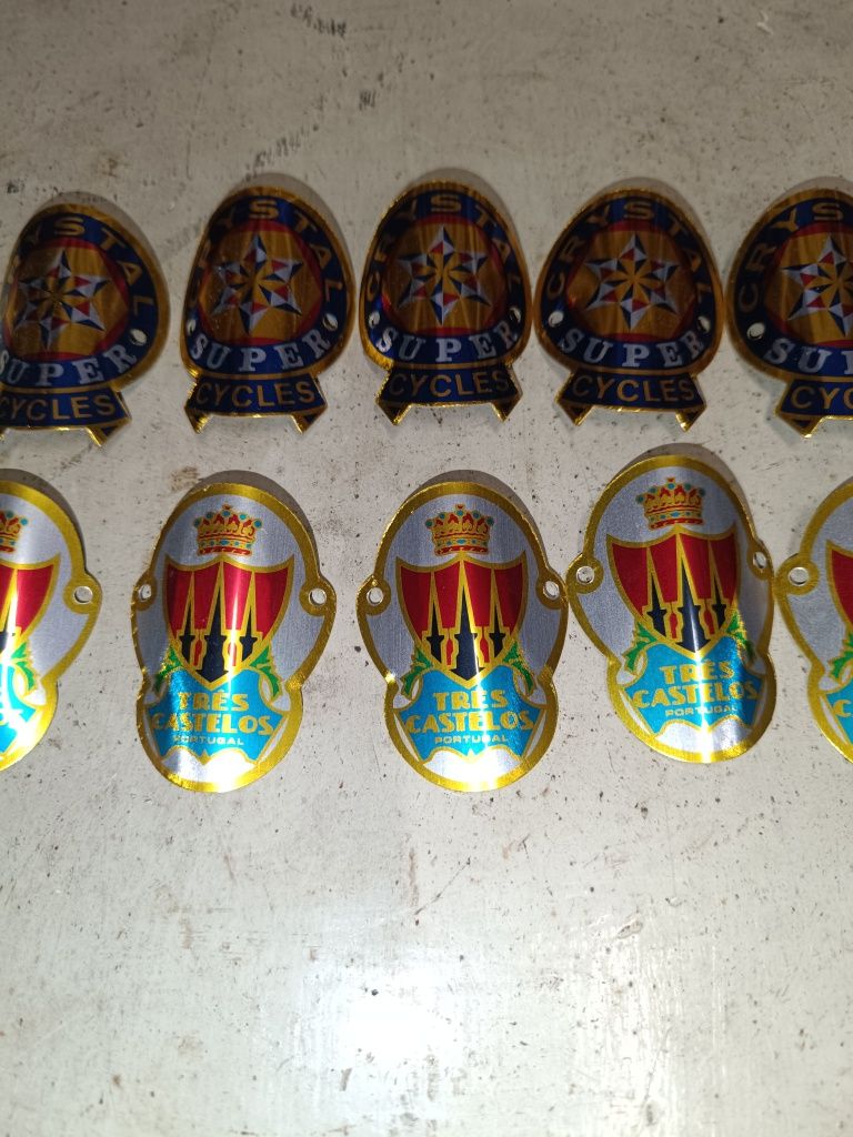 Chapas de testa antigas
