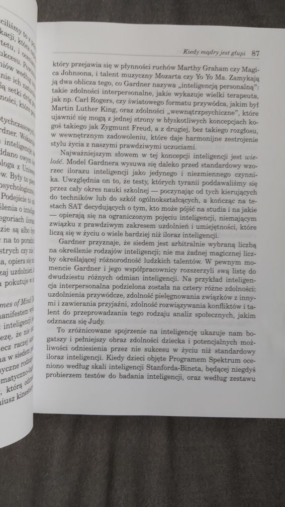 Inteligencja emocjonalna. Daniel Goleman