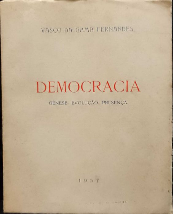 Democracia 1957 Vasco da Gama Fernandes