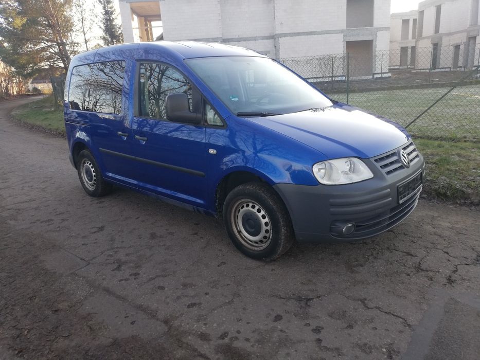 Caddy life 2.0 Benzyna + instancja CNG, Z Niemiec Osobowy