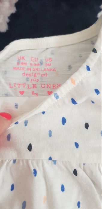 Sukienka niemowlęca rozm 74/80