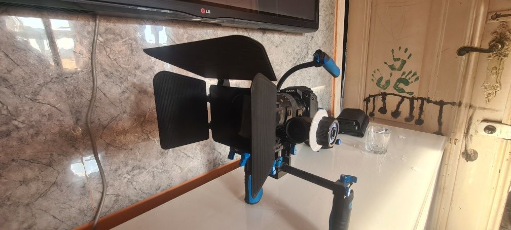 Matte Box– Wrota do rigów wideo –osłona przeciwsłoneczna do DSLR