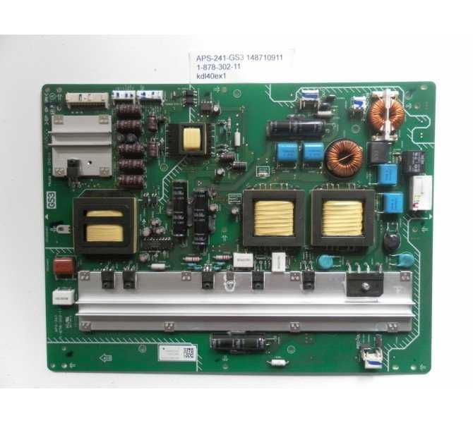 1..878..302..12 fonte de alimentaçao tv monitor sony kdl46ex1