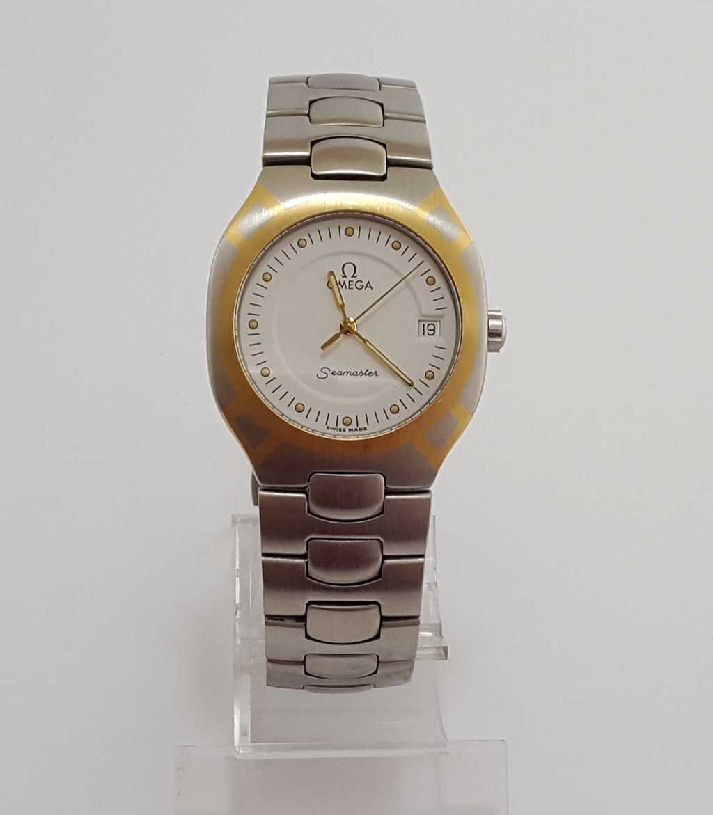 Zegarek Omega Seamaster - stal + złoto - RZADKA - Nie używana