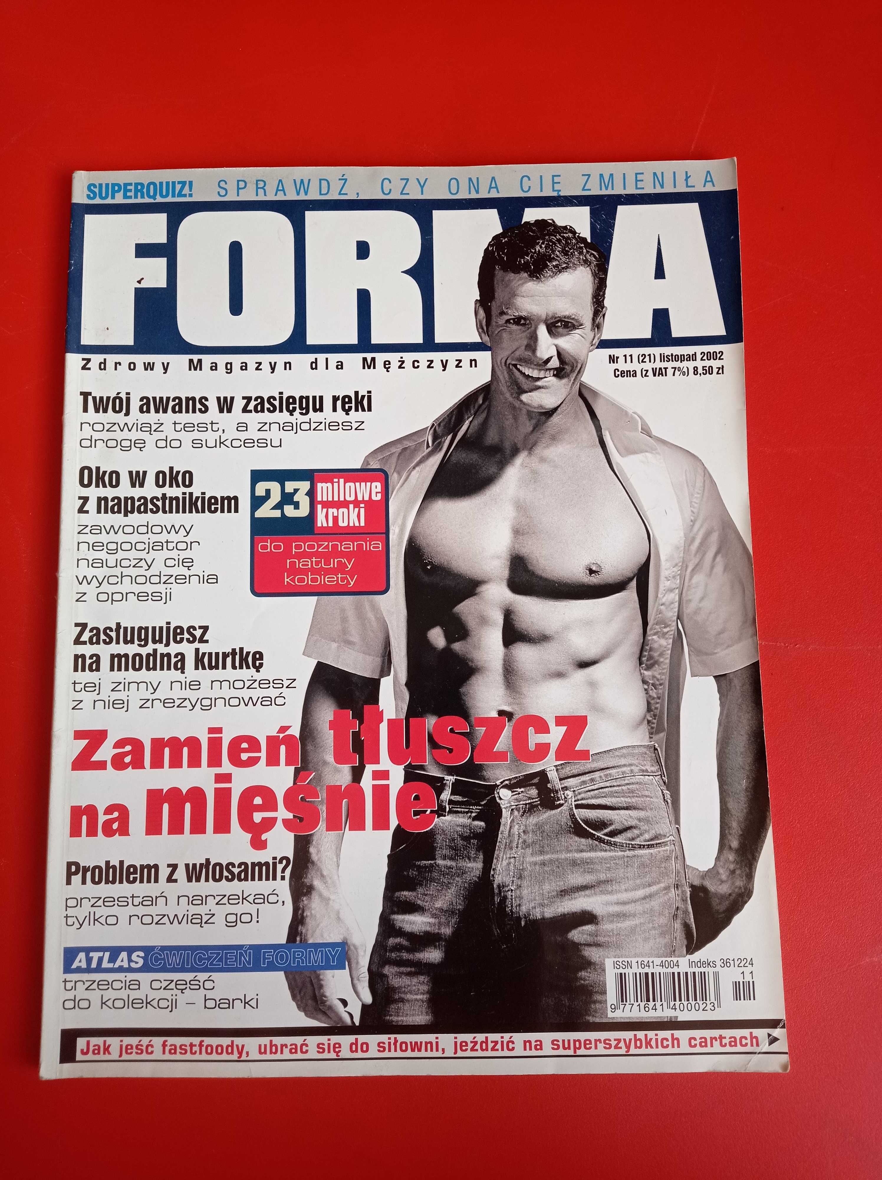 Forma Zdrowy m Magazyn dla Mężczyzn nr 11, listopad 2002