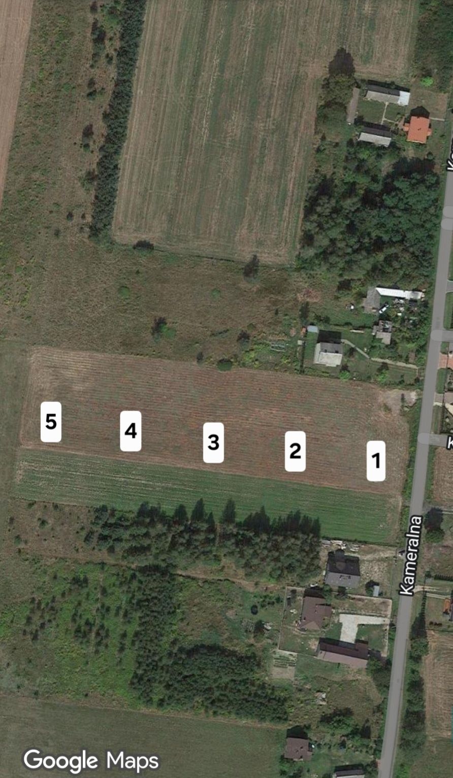 Działki ok 1000m² Mokra Wieś