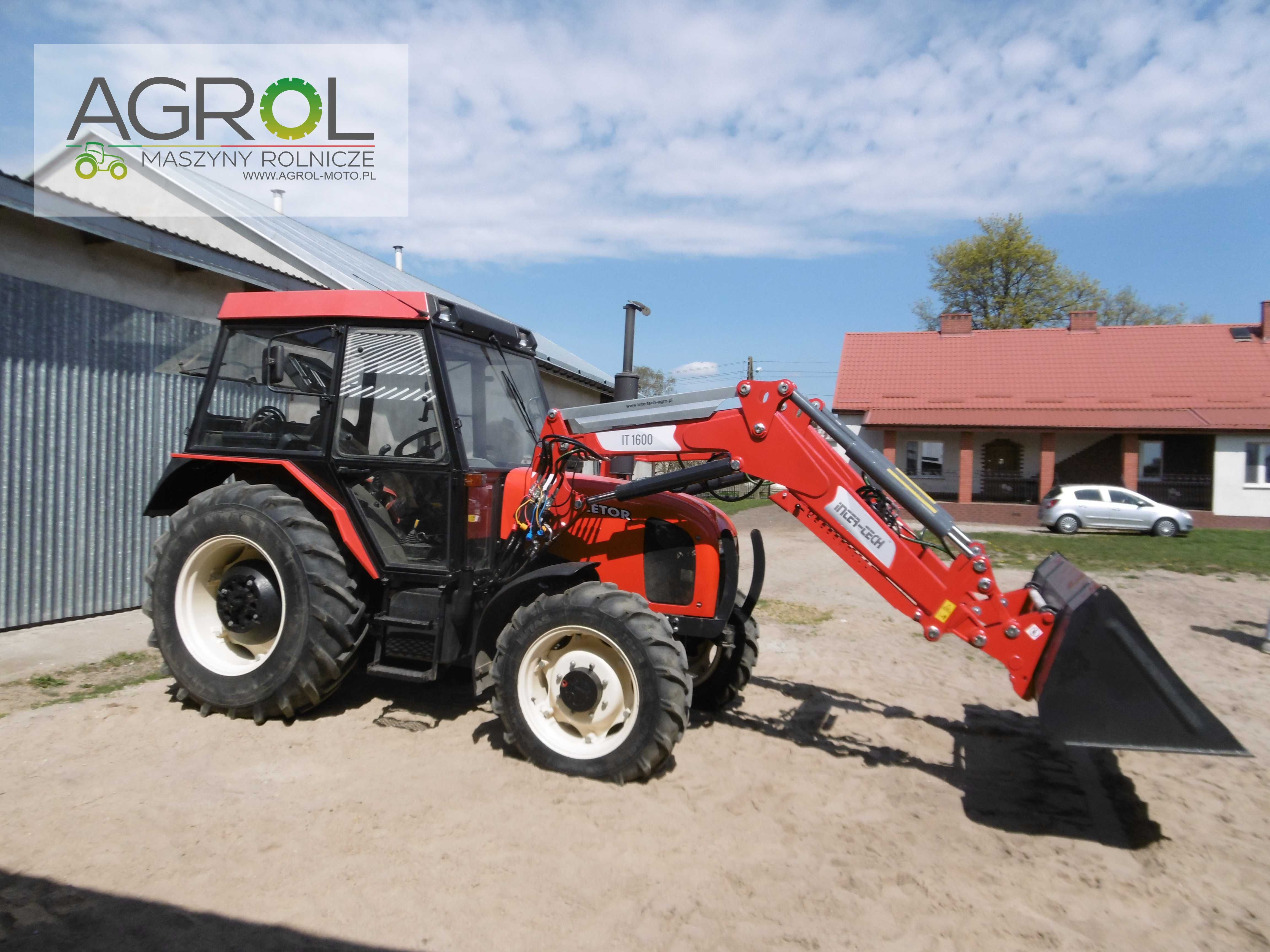 Ładowacz czołowy IT1600  Inter Tech , Ursus  Zetor  MTZ