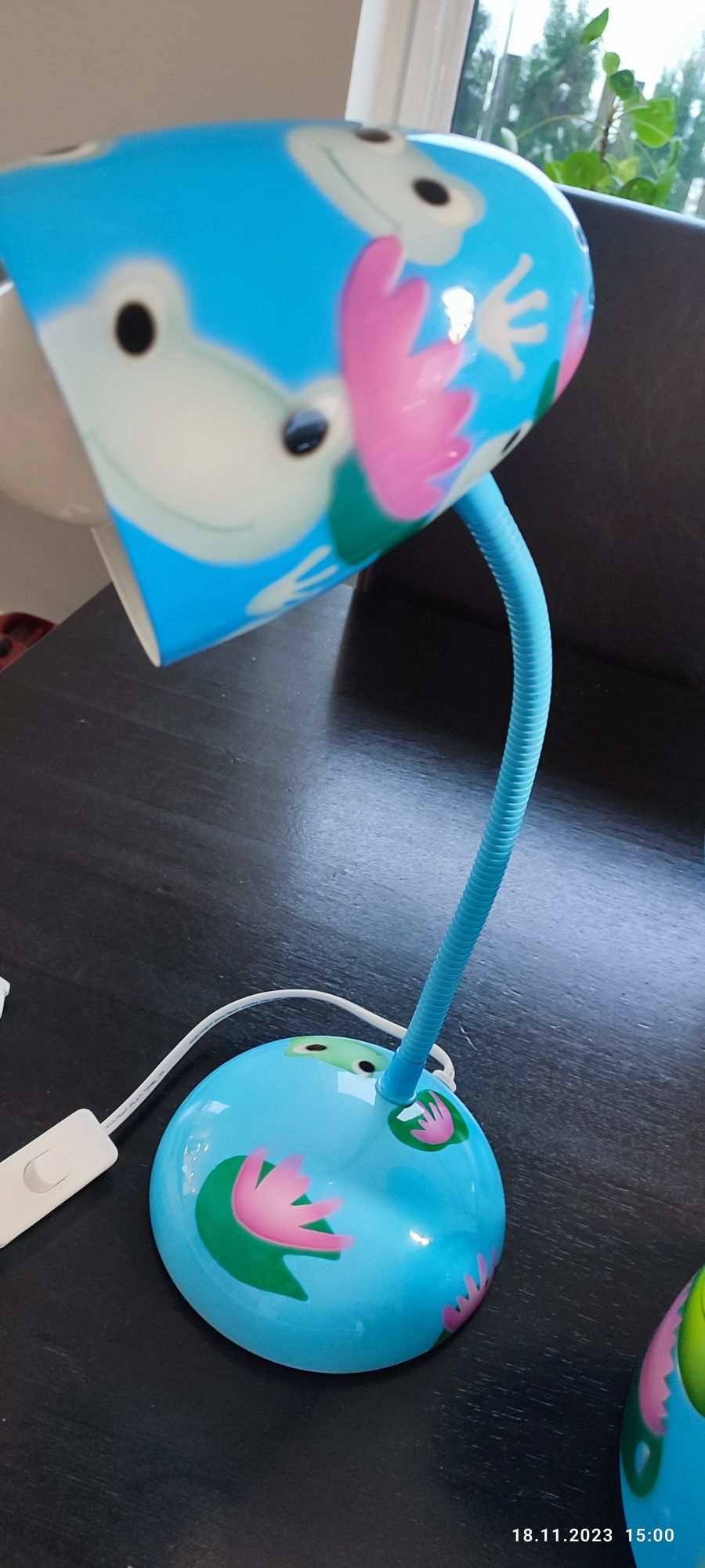 Komplet żerandol i lampka na biurko