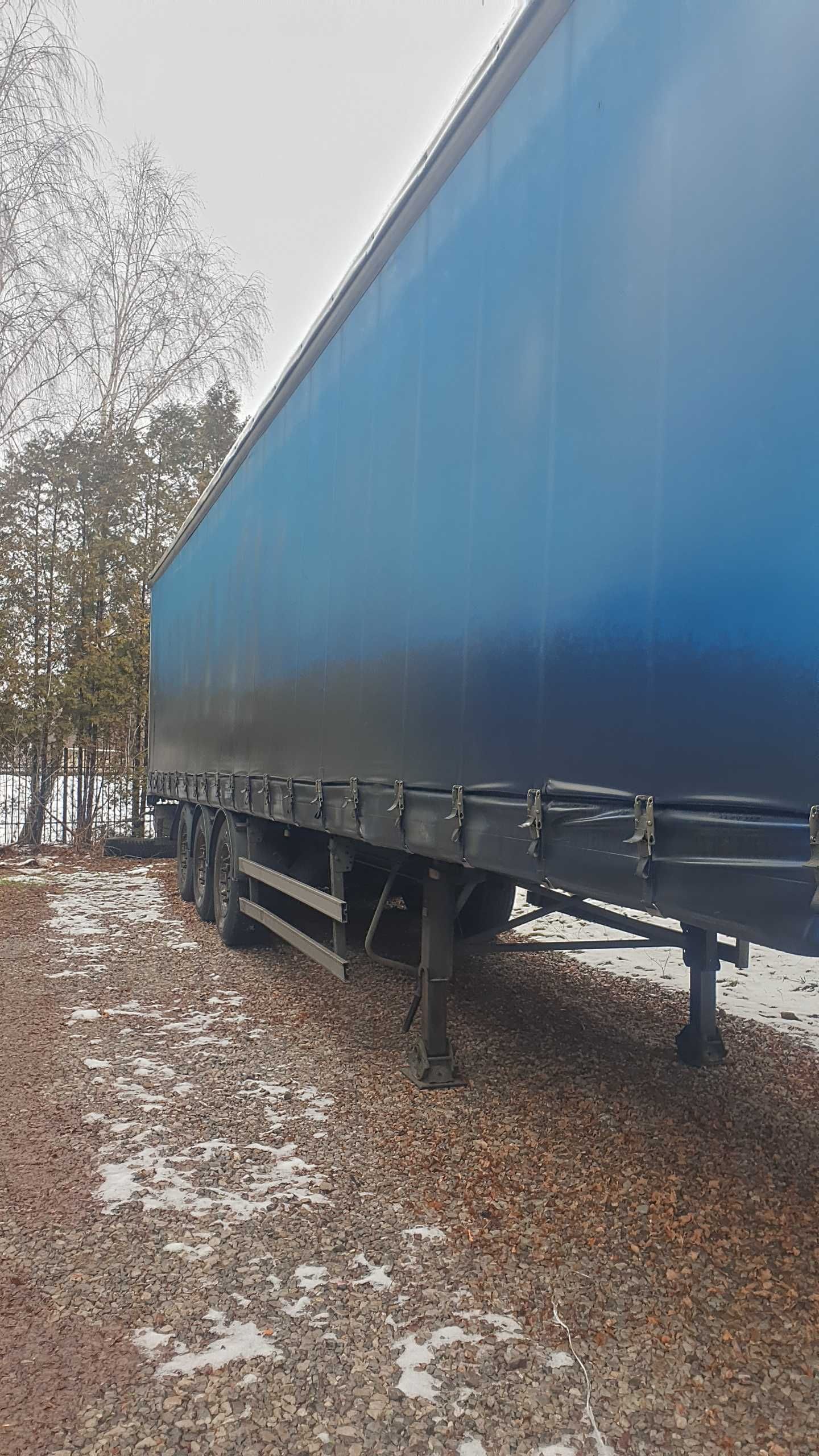 Naczepa FRUEHAUF osie SAF ocynk
