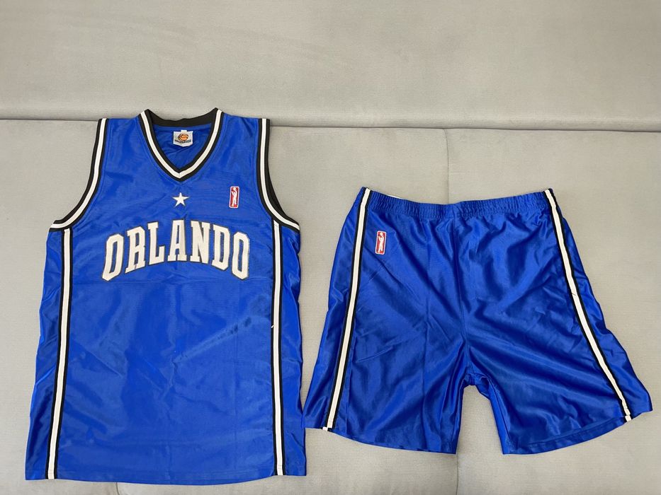NBA форма, майка баскетбольная Orlando Magic, шорты Liga Sport, Jordan