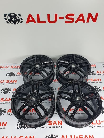 Nowe Alufelgi SEAT 17" 5x112 Altea XL ATECA LEON 2 3 4 Czarne