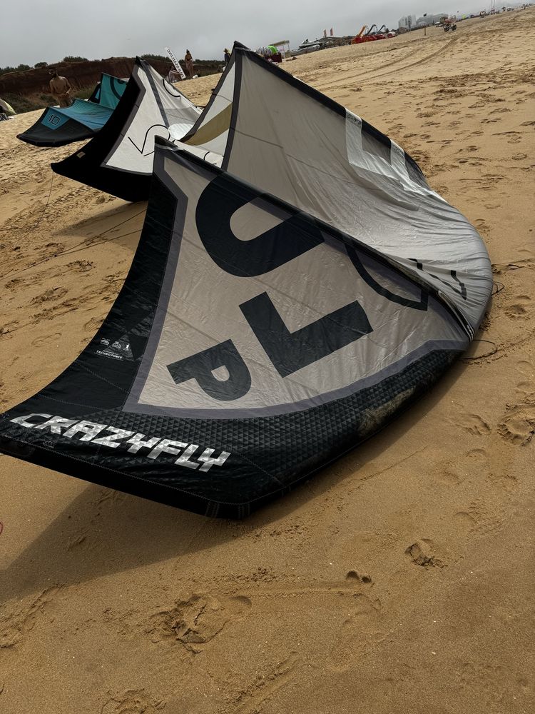 Kite 12M Crazyfly com barra