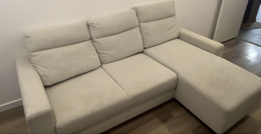 Sofá 3 Lugares com Chaise Longue