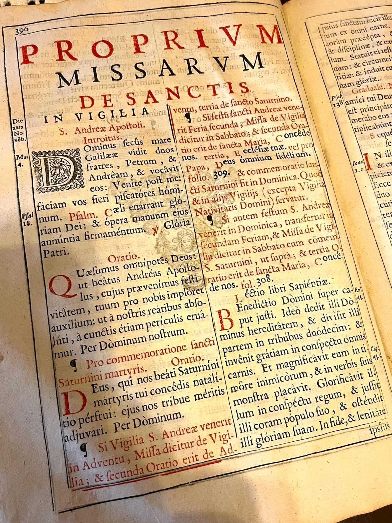Raro- Missale Romanum 1703- Editado em Coimbra