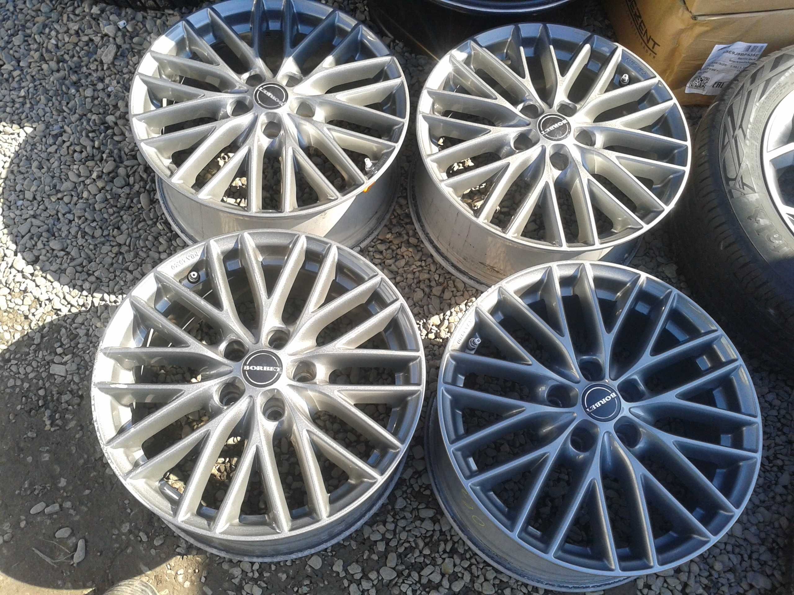 felgi r17 borbet szare mercedes w211 w212 w204 w205 w447 vito viano