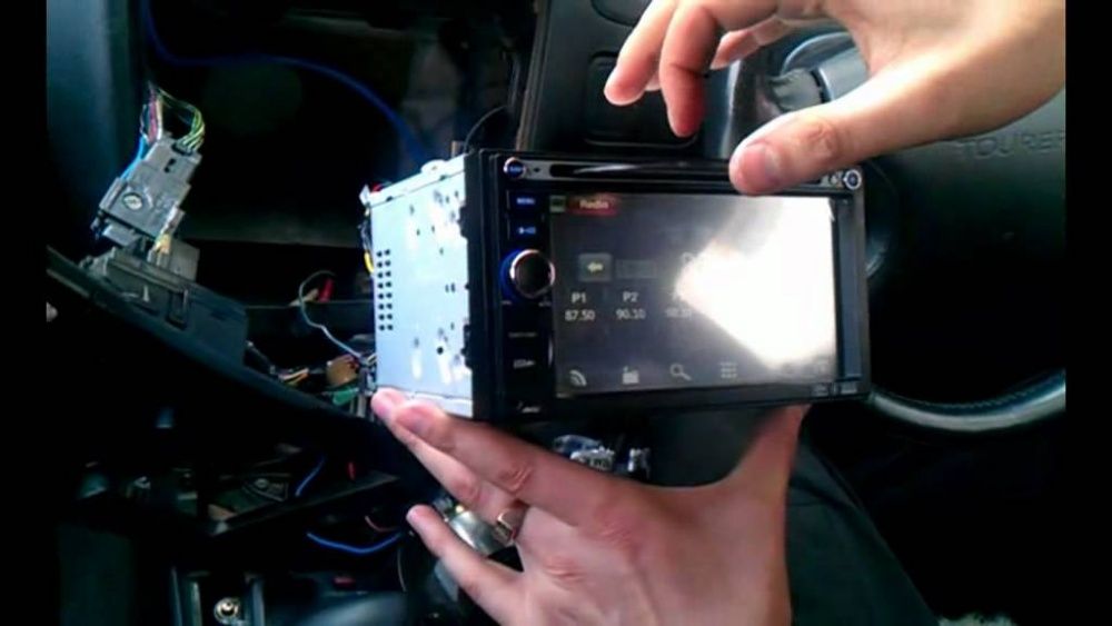 установка 1 2 din автомагнитолы андроид магнитолы R камеры GPS android