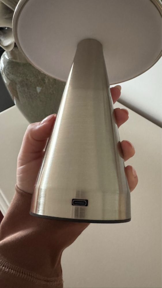 Lampada formato cogumelo