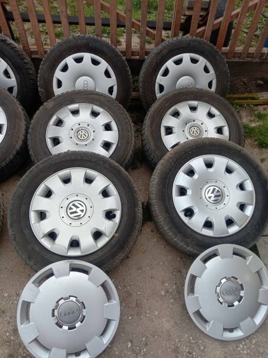 Продам шини з дисками оригінал Ваґ груп вольцваген шкода ауді195.65р15