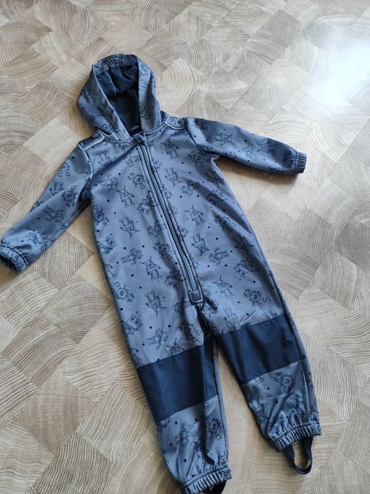 Демісезонний флісовий комбінезон Lupilu 86-92 розмір для хлопчика
