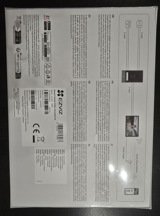 Campainha Smart Video Porteiro