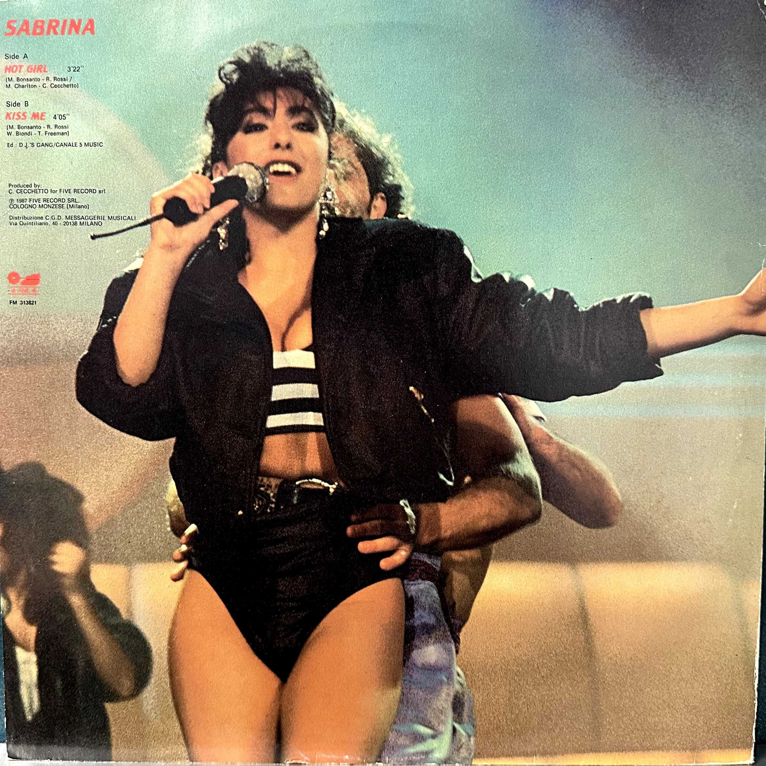 Sabrina - Hot Girl (Vinyl, 1987, Italy)