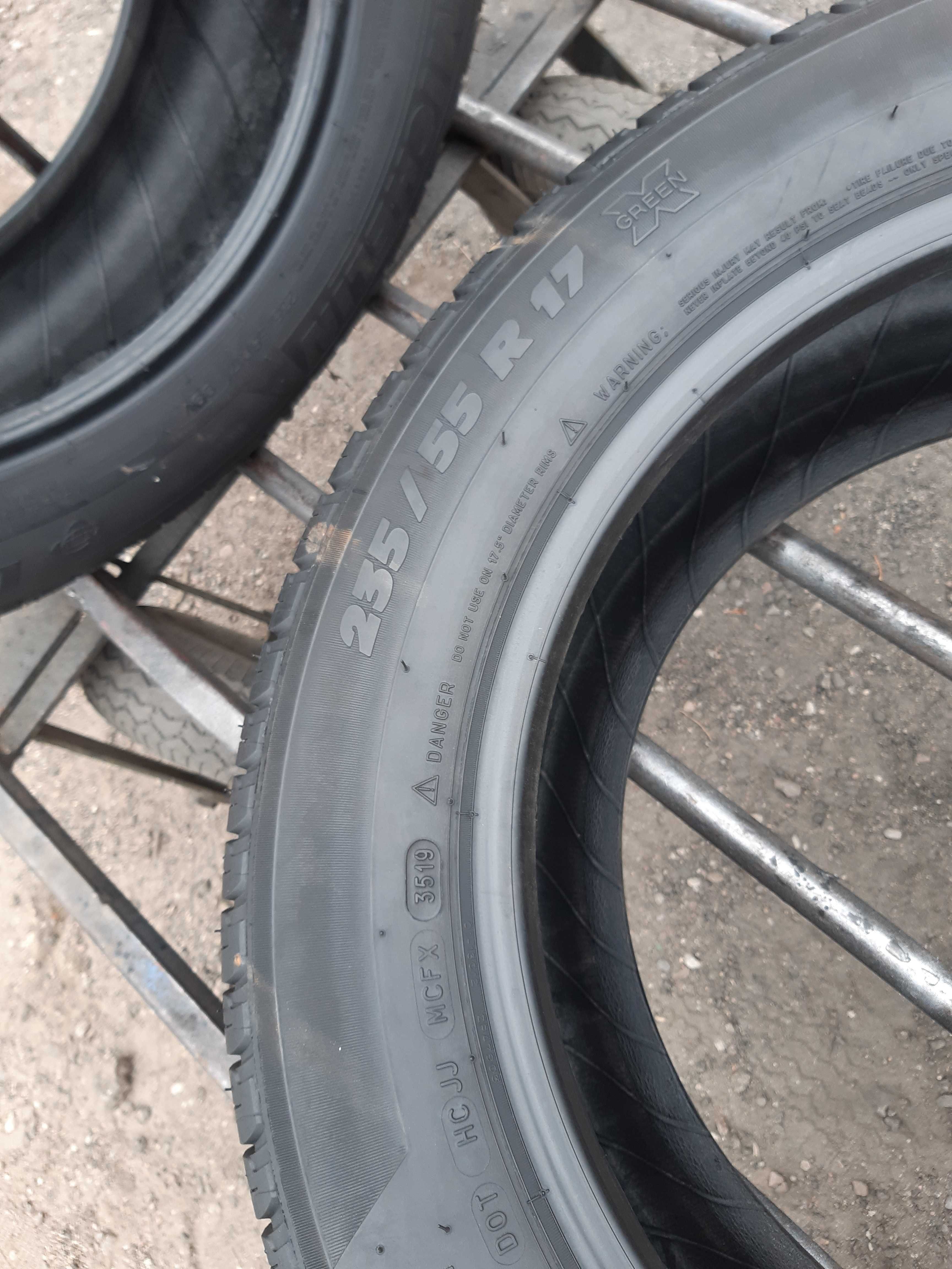 Opony caloroczne 235.55.17 Michelin 2019 rok TOP-CAR