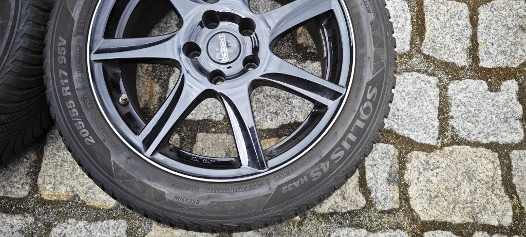 Koła felgi DEZENT 5x112 Audi VW Skoda 205/55/17