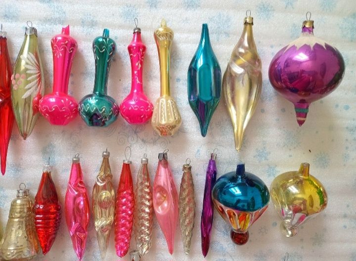 Елочные игрушки СССР