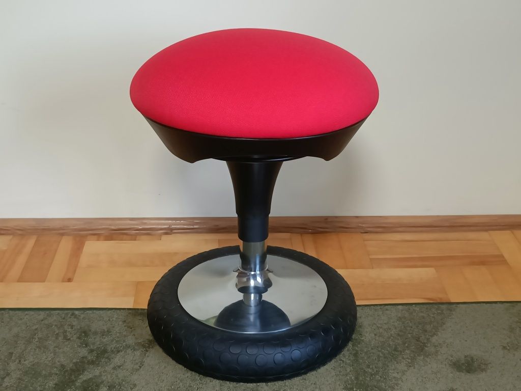 Topstar hoker ergonomiczny stołek do balansownia na pompowanej oponie