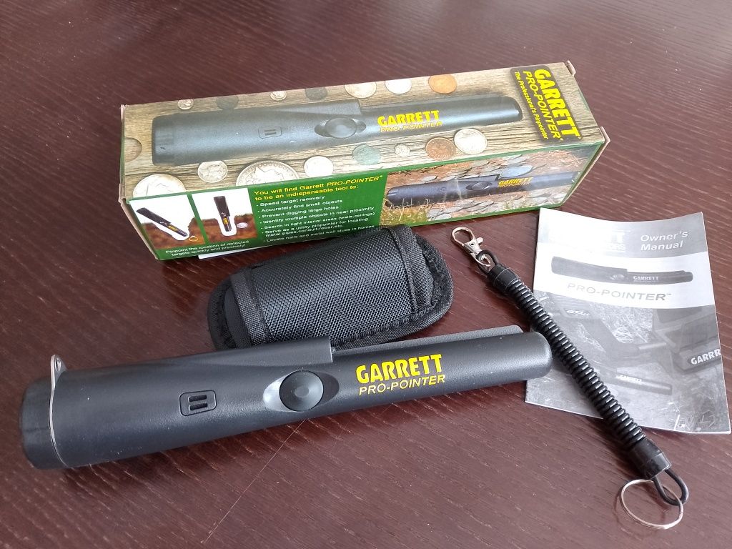 Wykrywacz metali i przewodów GarrettPro-Pointer nowy z etui i zapięcie