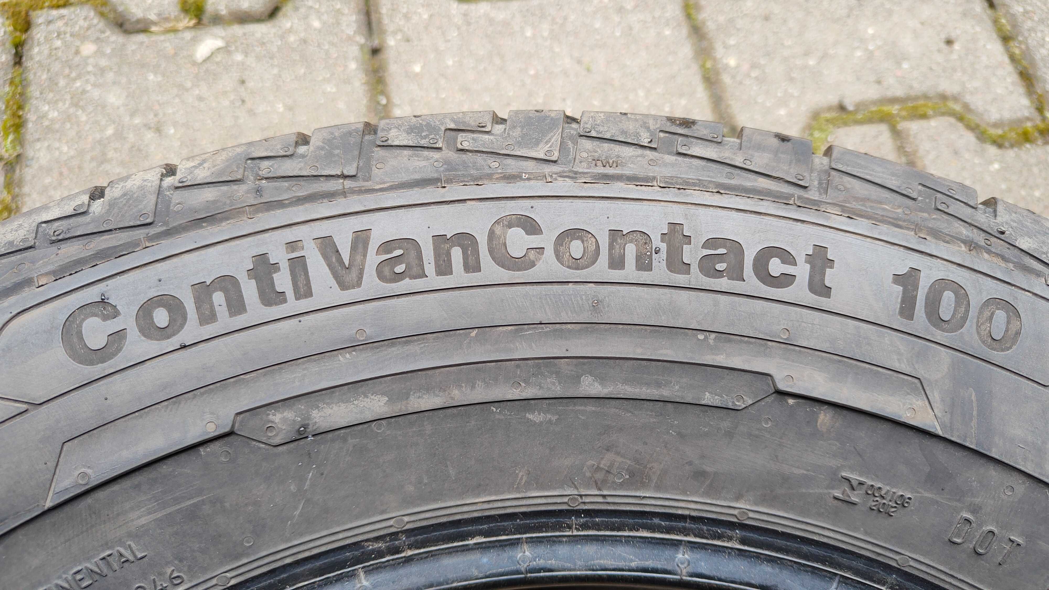 4x 215/65 R16C Continental ContiVanContact 100 Lato Używane FV Siedlce