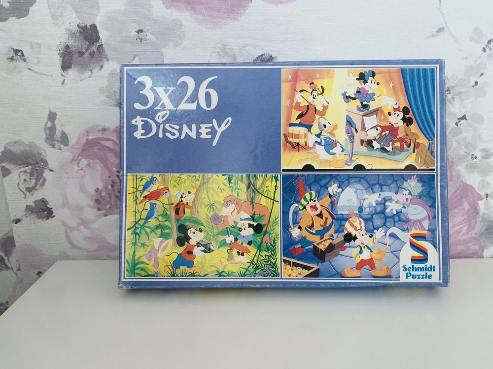 Puzzle Disney Myszka Mickey vintage Walt Disney