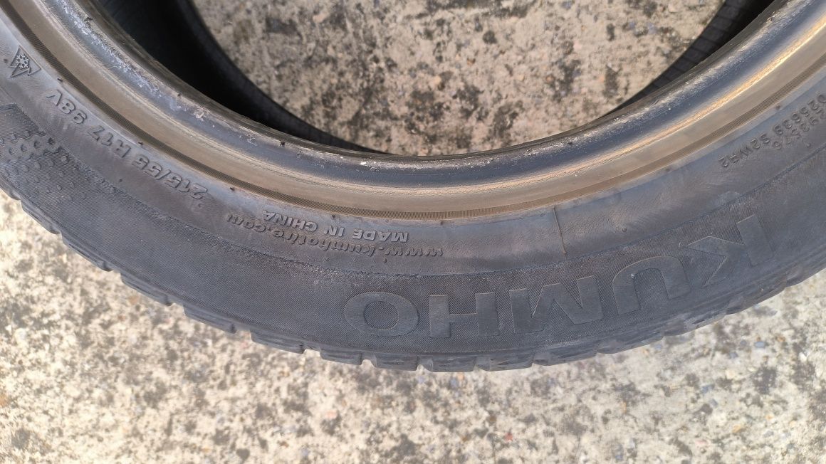 Kumho Solus 215 55 r 17  opona wielosezonowa bieżnik do 6 mm