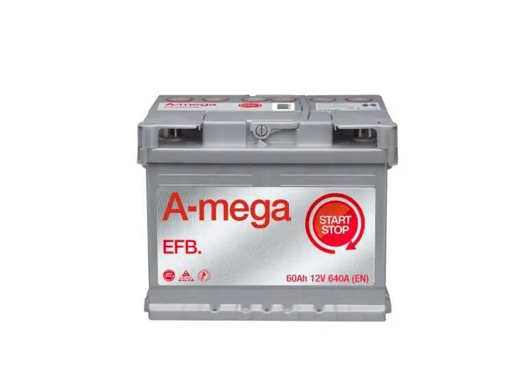 Akumulator Amega EFB START STOP 60 Ah 640 A + GRATIS ZA 50ZŁ