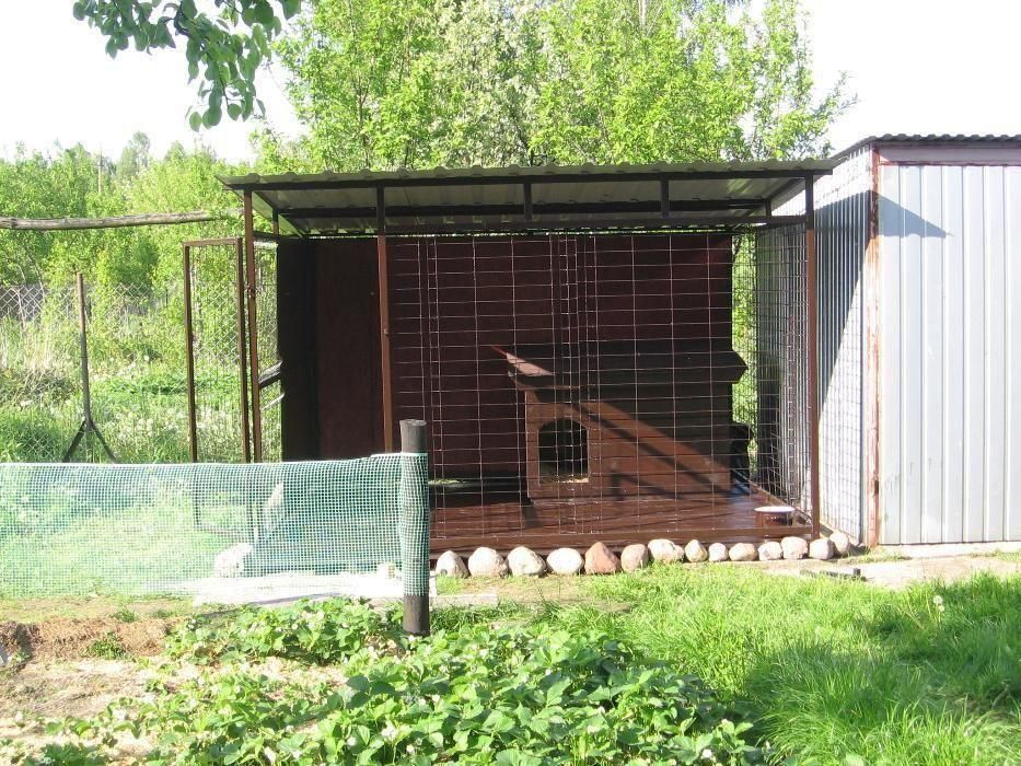 Kojec boks dla psa 3mx3m podłoga