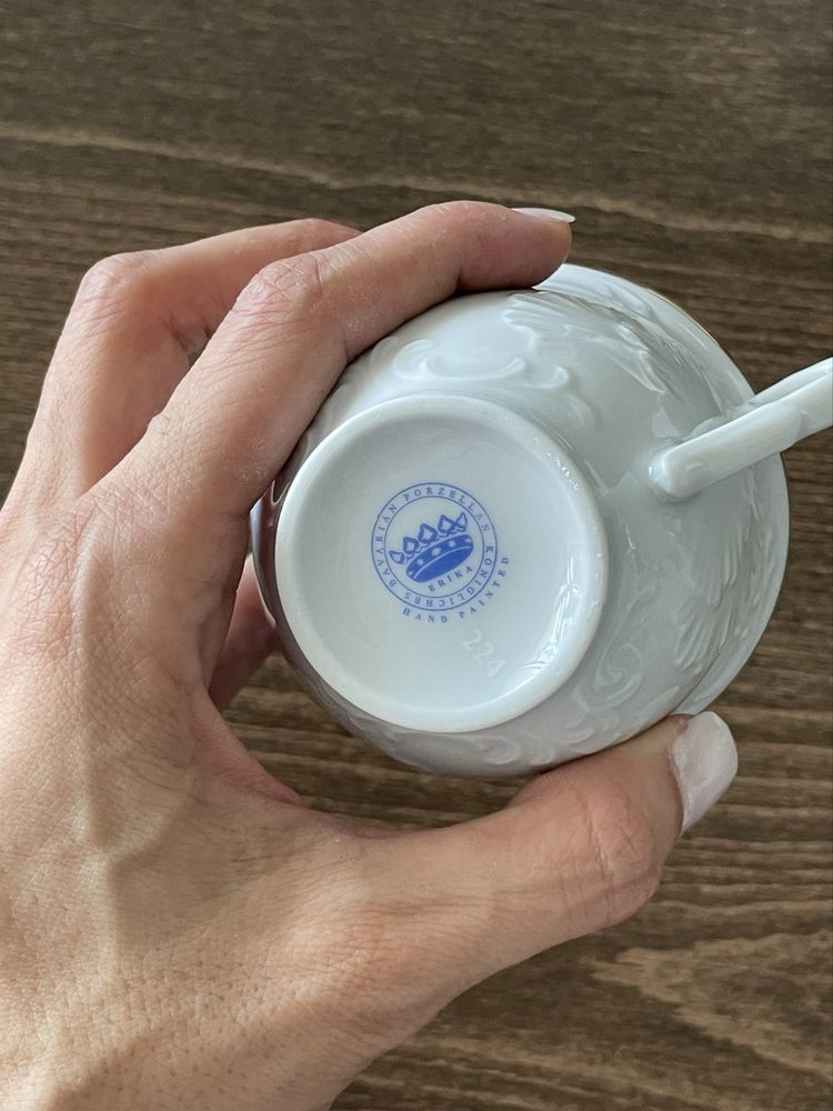 Serviço de chá de porcelana Erika Konigliches Bavarian Porzellan
